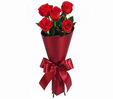 Букет 5 Красных роз Эдлесс Лав в Северка