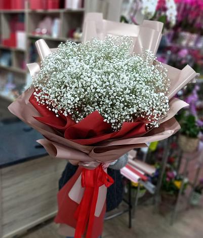 Букет цветов из: Гипсофила в Северка