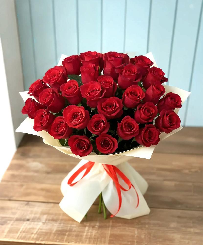 Букет 29 Красных роз в Северка