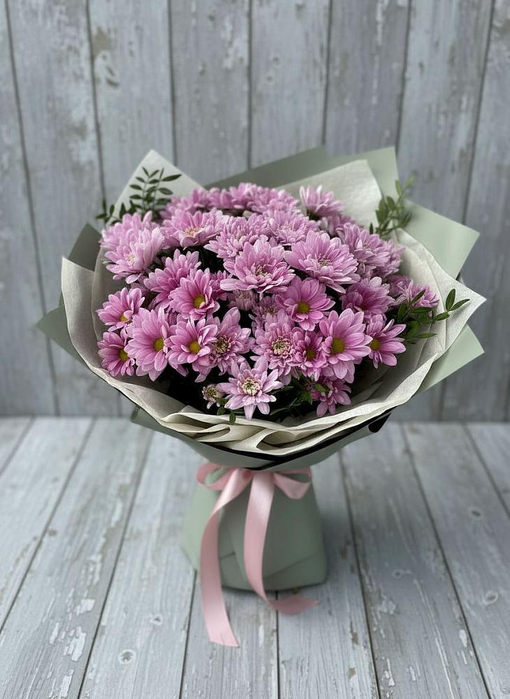 Букет цветов из: Хризантемы в Северка