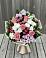 Букет цветов из: Альстромерии, Гвоздики, Розы и Хризантемы в Северка
