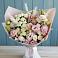 Букет цветов из: Альстромерии и Розы в Северка