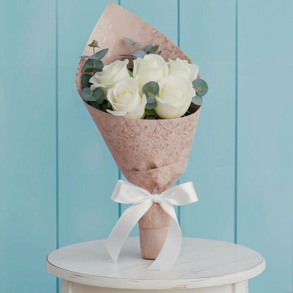 Букет цветов из: Розы в Северка