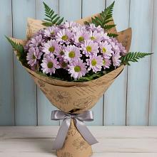 Букет цветов из:  Хризантемы в Северка