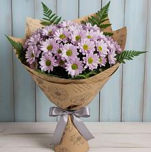 Букет цветов из:  Хризантемы в Северка