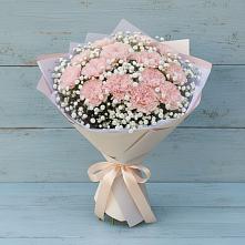 Букет цветов из:  Гвоздики в Северка