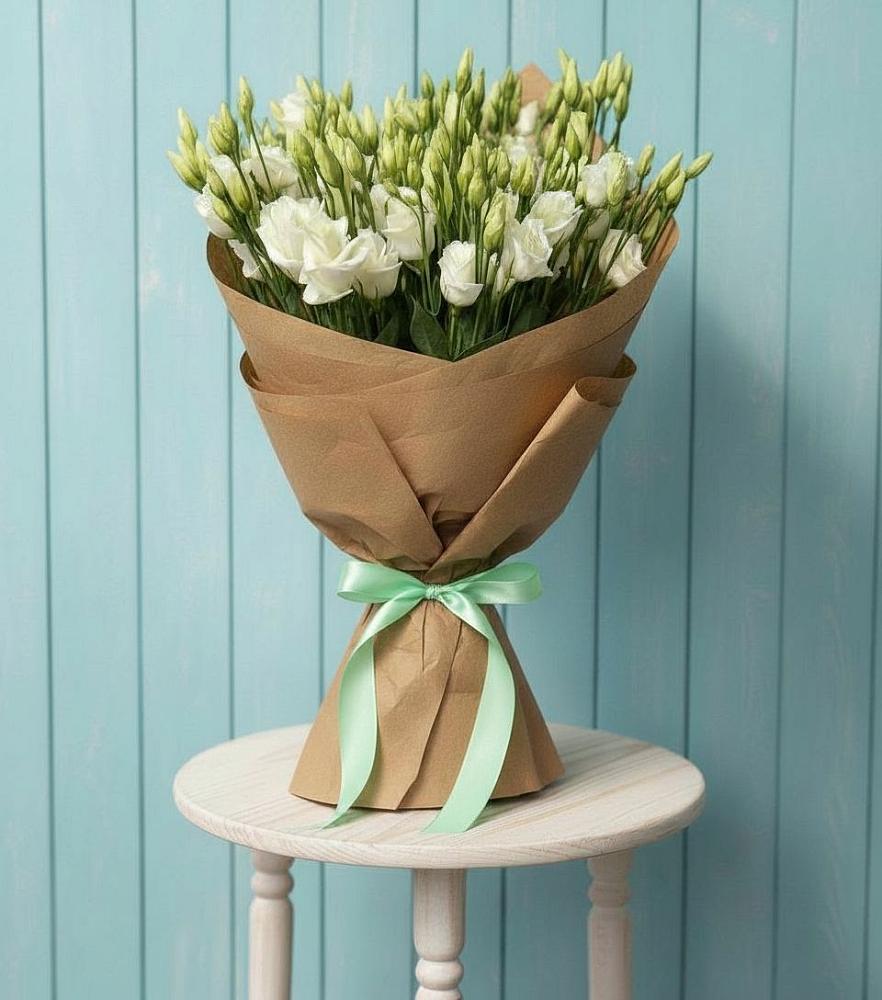 Букет цветов из: Лизиантусы в Северка