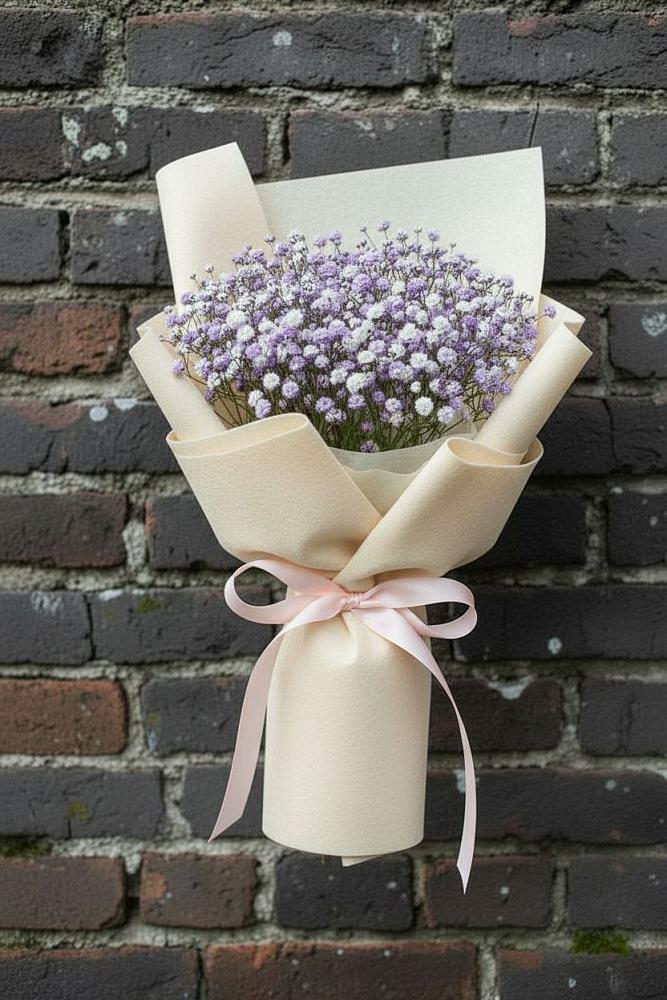 Букет цветов из: Гипсофила в Северка