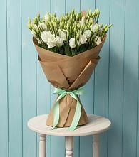 Букет цветов из:  Лизиантусы в Северка