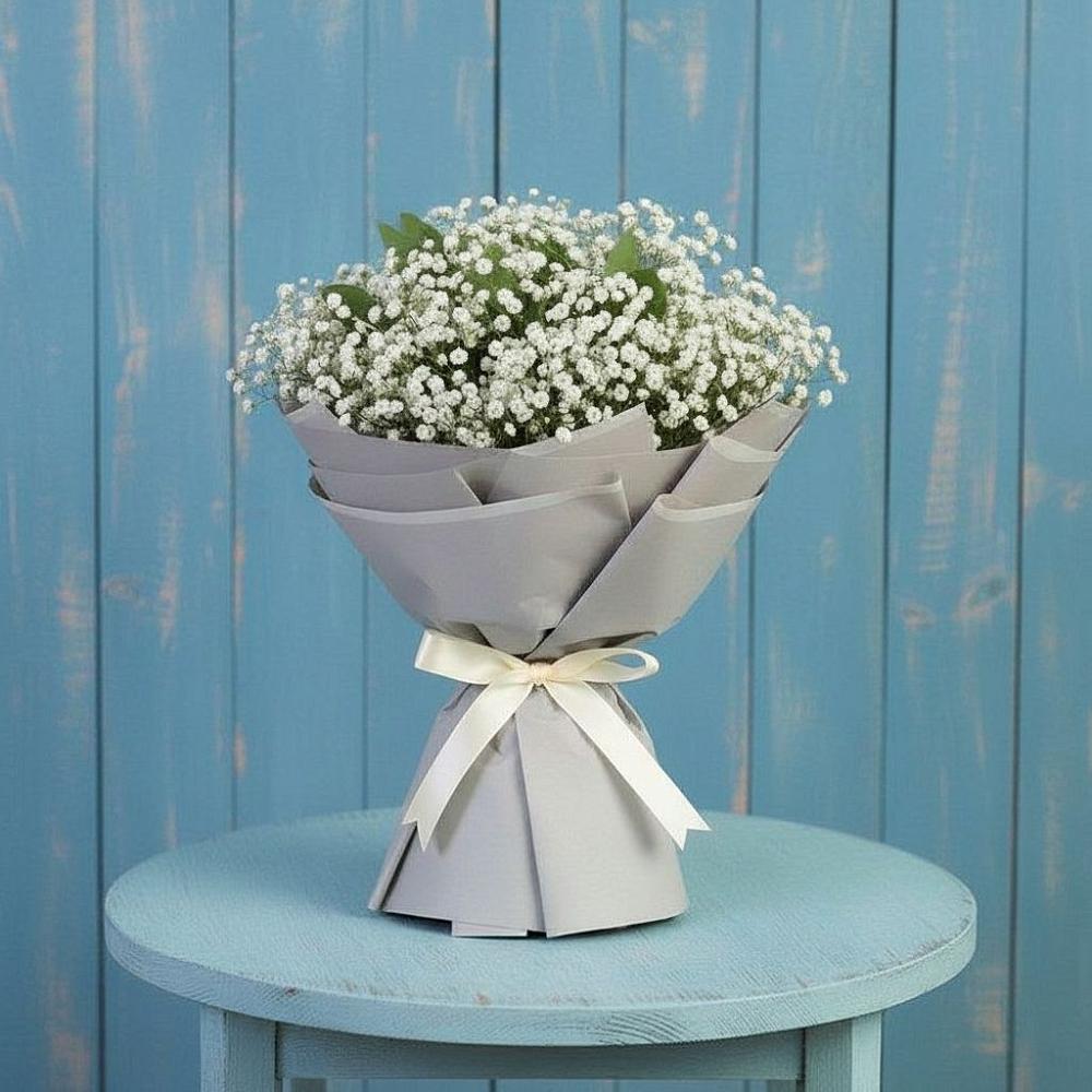 Букет цветов из: Гипсофила в Северка