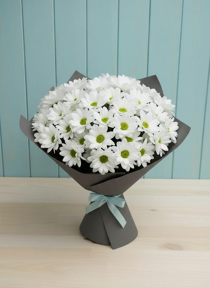 Букет цветов из: Хризантемы в Северка