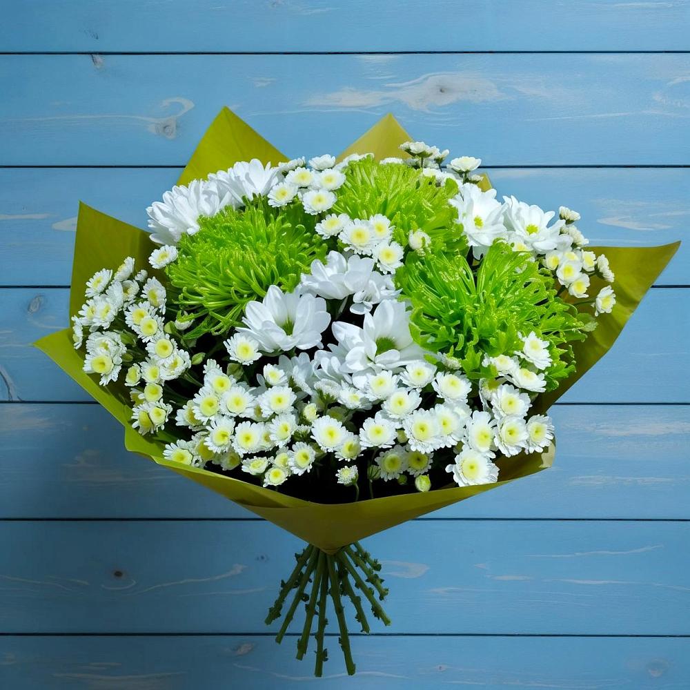 Букет цветов из: Хризантемы в Северка