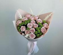 Букет цветов из:  Розы и Хризантемы в Северка
