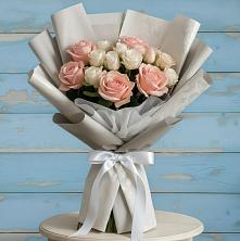 Букет цветов из:  Розы в Северка
