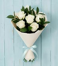 Букет цветов из:  Розы в Северка