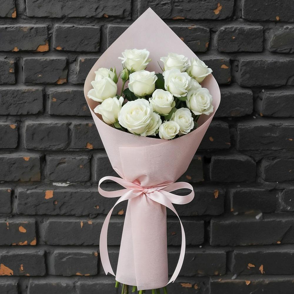 Букет цветов из: Розы в Северка