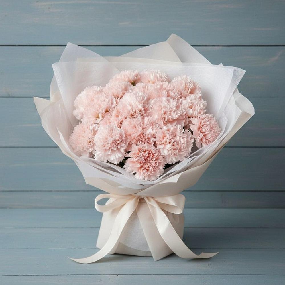 Букет цветов из: Гвоздики в Северка