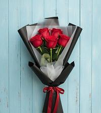 Букет цветов из:  Розы в Северка