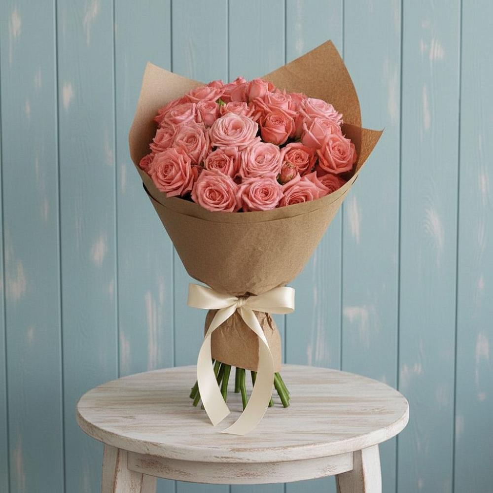 Букет цветов из: Розы в Северка