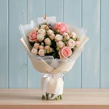 Букет цветов из:  Розы #REPLACE_PRED# Северка