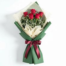 Букет цветов из:  Розы в Северка