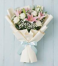 Букет цветов из:  Лилии в Северка