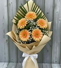 Букет цветов из:  Герберы в Северка