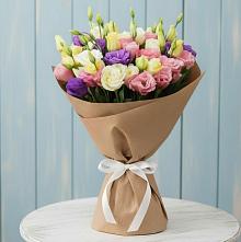 Букет цветов из:  Лизиантусы в Северка
