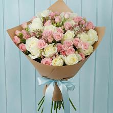 Букет цветов из:  Розы #REPLACE_PRED# Северка